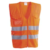 GILET ALTA VISIBILITA' MULTITASCHE 'ROAD' XL