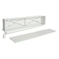 CASSETTA SCARICO CONDENSA 'STARBOX' cm 45 x 7 x 10