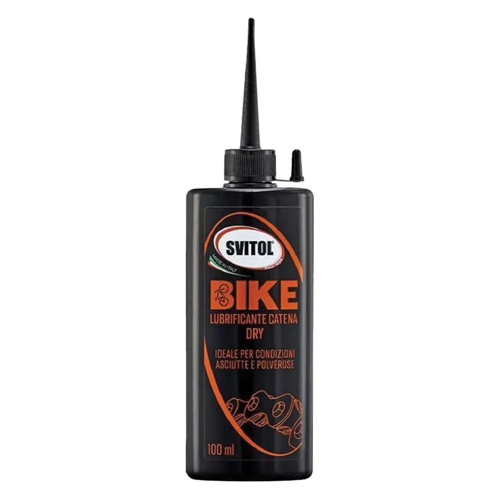 LUBRIFICANTE CATENA PER BICICLETTE 'SVITOL BIKE DRY' ml 100 LUBRIFICANTE CATENA PER BICICLETTE 'SVITOL BIKE DRY' ml 100