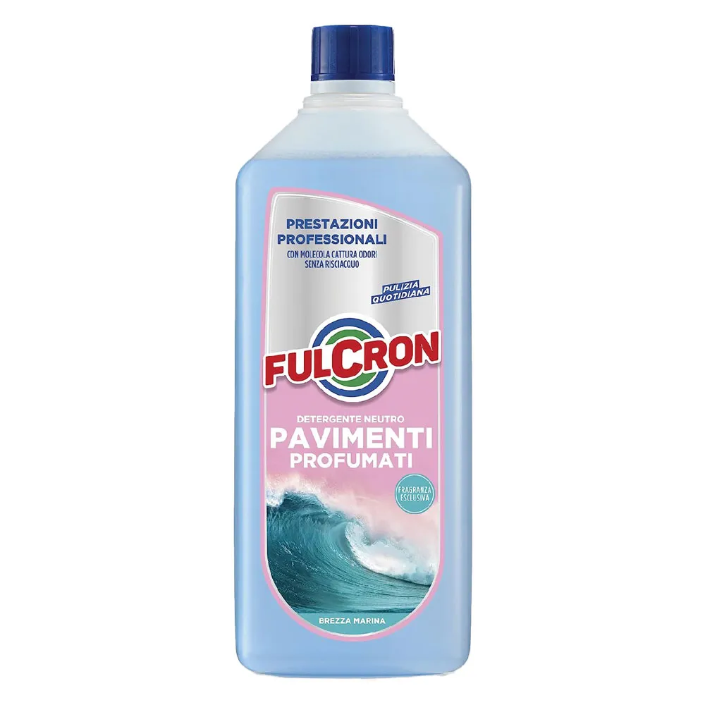 DETERGENTE NEUTRO PER MULTIPAVIMENTI 'FULCRON' lt. 1 - brezza marina DETERGENTE NEUTRO PER MULTIPAVIMENTI 'FULCRON' lt. 1 - brezza marina