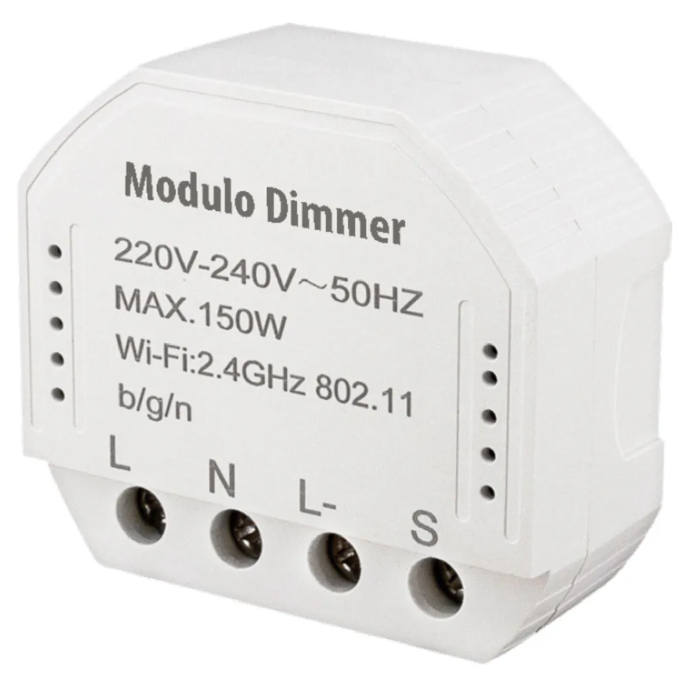 DIMMER ELETTRONICO MONOCANALE mm 51 x 17 x h.47 DIMMER ELETTRONICO MONOCANALE mm 51 x 17 x h.47