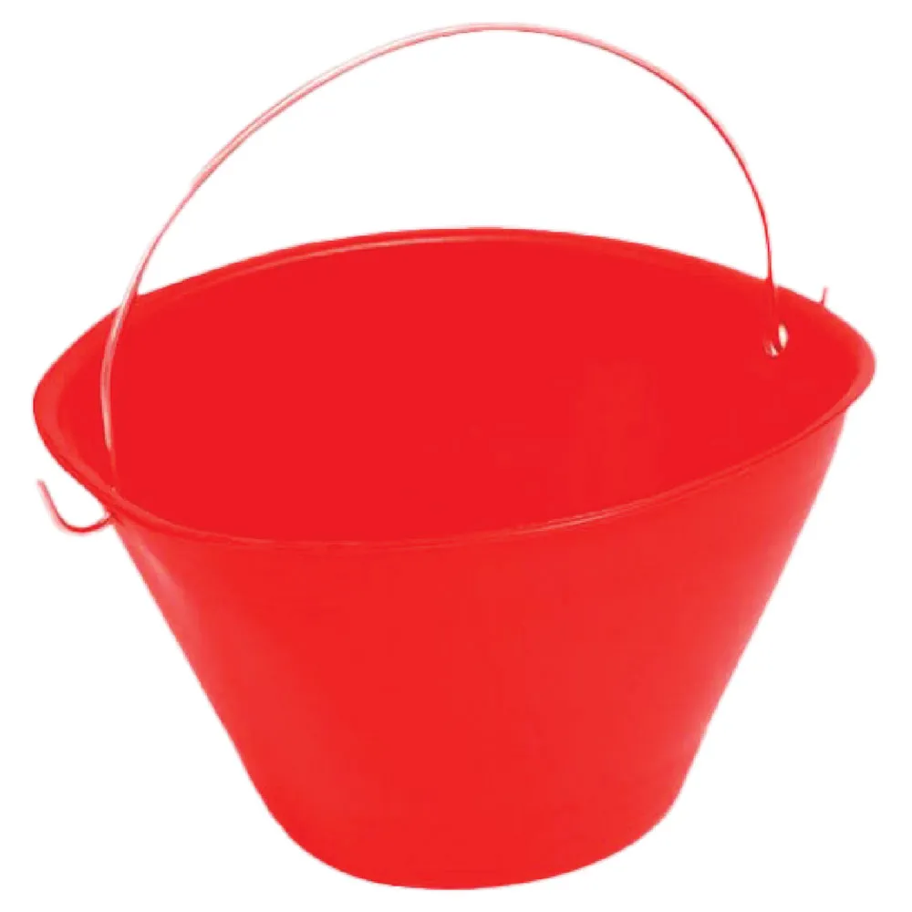 SECCHIO PER MURATORE 'EXTRA' rosso