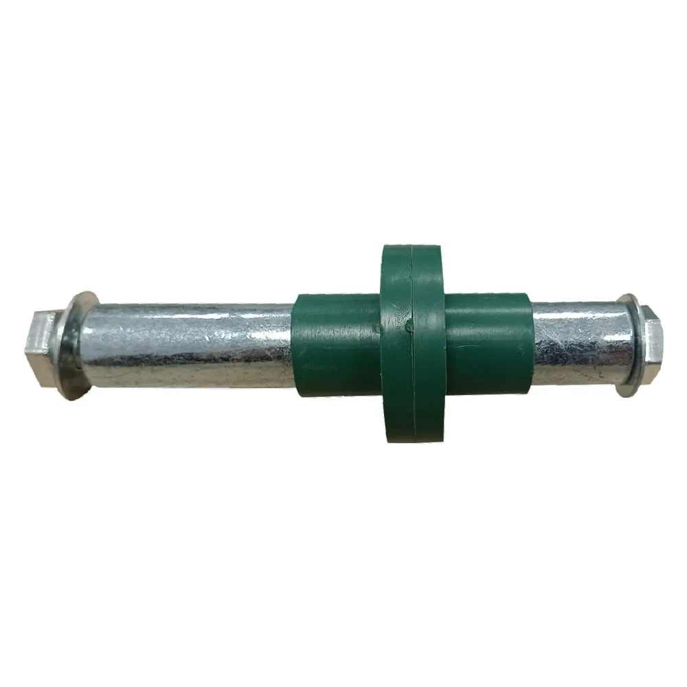 ASSE RUOTA PER CARRIOLA DISCO PVC lunghezza 125 mm ASSE RUOTA PER CARRIOLA DISCO PVC lunghezza 125 mm