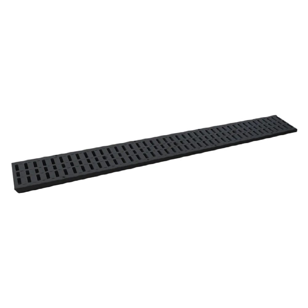 GRIGLIA POLIPROPILENE PER CANALETTA 'NOR' A15 - cm 100 x 13 x H. 3