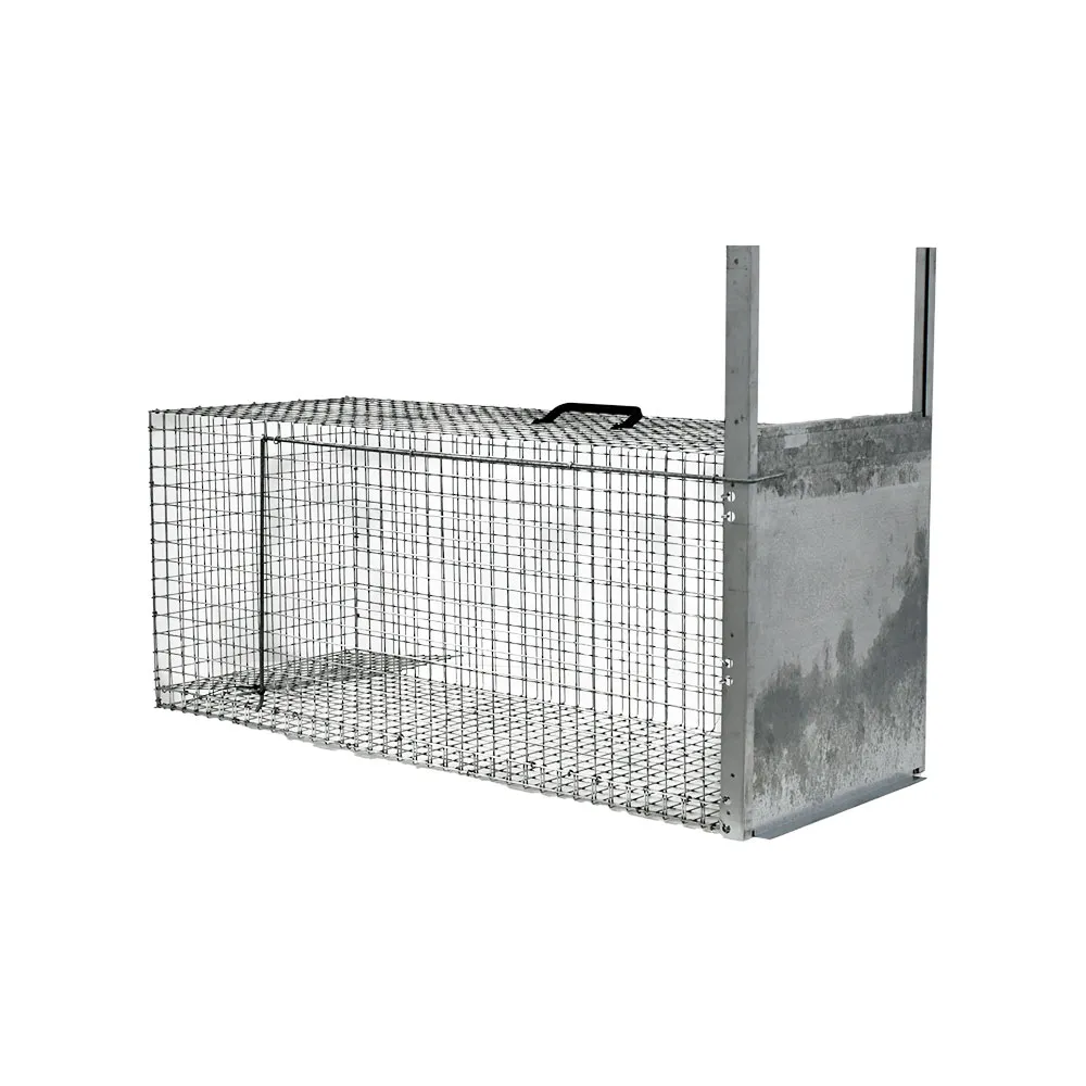 TRAPPOLA PER PREDATORI ENTRATA SINGOLA cm 97 x 38 x h 40 TRAPPOLA PER PREDATORI ENTRATA SINGOLA cm 97 x 38 x h 40