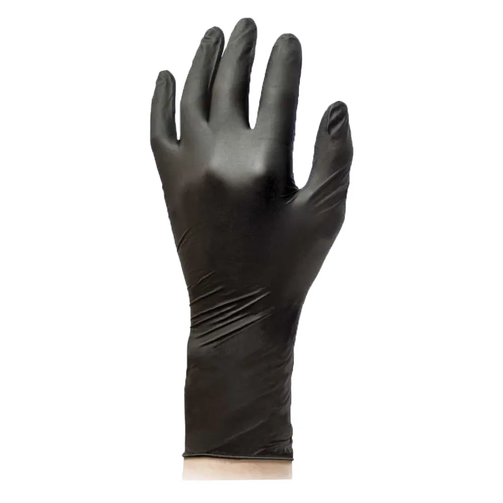GUANTI NITRILE MONOUSO MANICHETTA LUNGA 'EXTRA LONG' L GUANTI NITRILE MONOUSO MANICHETTA LUNGA 'EXTRA LONG' L