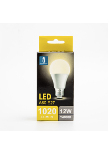 Ampoule LED A5 A60 (12W, E27, 4000K)