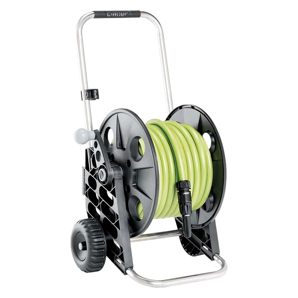 AVVOLGITUBO A CARRELLO 'GENIUS COMPACT PRONTO AQUAVIVA 20' Art. 8985 - mm 452 x 439 x h.738 AVVOLGITUBO A CARRELLO 'GENIUS COMPACT PRONTO AQUAVIVA 20' Art. 8985 - mm 452 x 439 x h.738