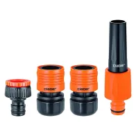 LANCIA E RACCORDI RAPIDI IN SET 'MAX FLOW' Art. 9656 - 4 pezzi blister