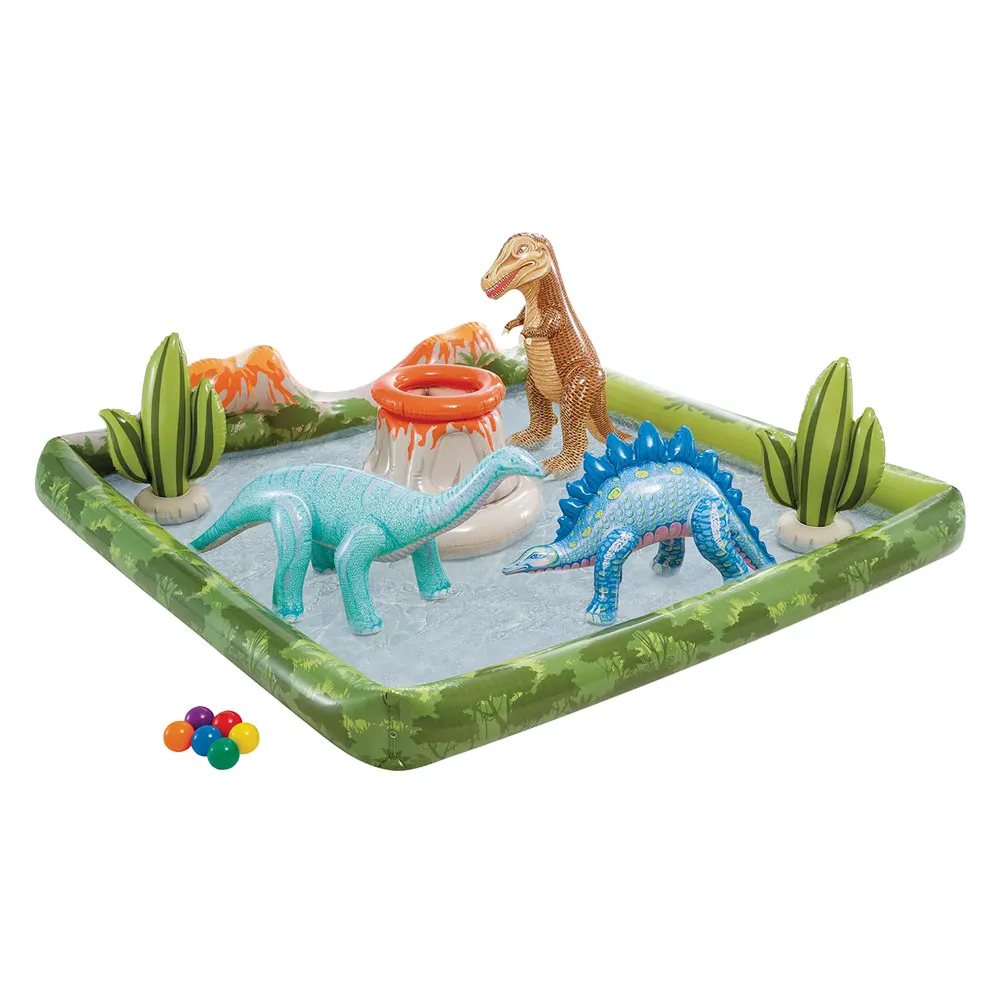 PISCINA GONFIABILE 'JURASSIC ADVENTURE PLAY CENTER' art. 56132 PISCINA GONFIABILE 'JURASSIC ADVENTURE PLAY CENTER' art. 56132