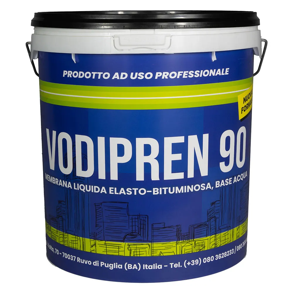 GUAINA BITUMINOSA LIQUIDA 'VODIPREN 90' kg. 5 - nera GUAINA BITUMINOSA LIQUIDA 'VODIPREN 90' kg. 5 - nera