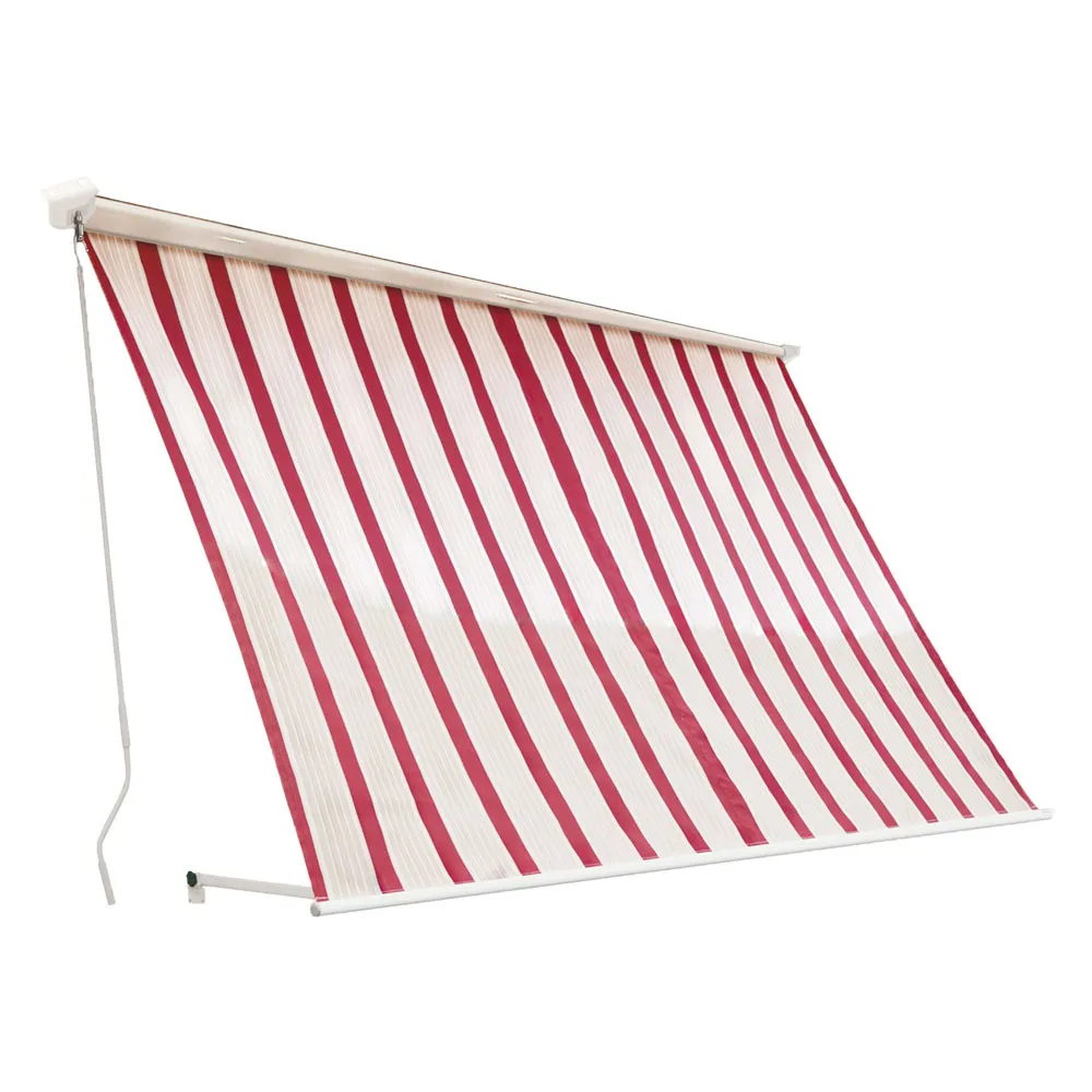 TENDA DA SOLE A CADUTA cm.300 x H.250 - verde/bianco TENDA DA SOLE A CADUTA cm.300 x H.250 - verde/bianco