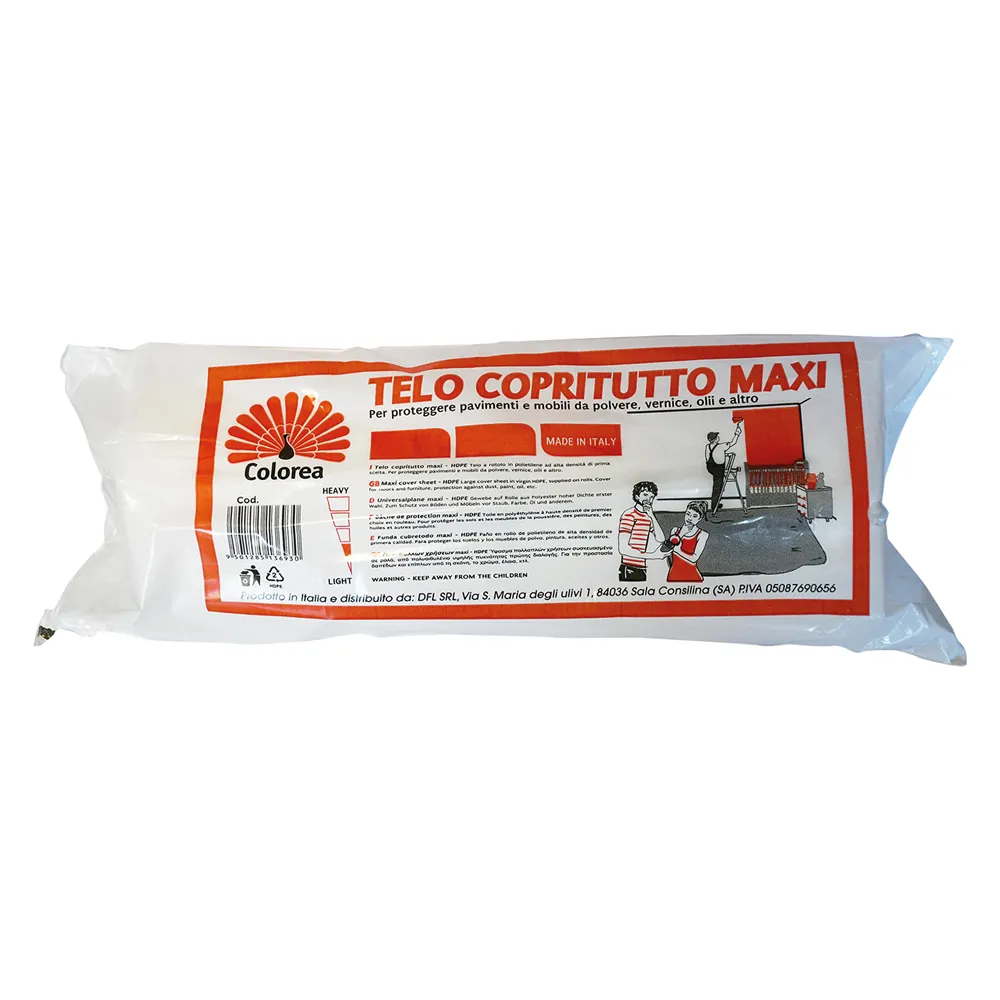TELO COPRITUTTO MAXI mt 4 x 4 - gr. 250 TELO COPRITUTTO MAXI mt 4 x 4 - gr. 250