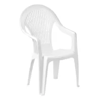 SEDIA IN POLIPROPILENE 'VEGA' bianca