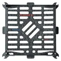 CADITOIA IN GHISA 'PLUVIA C' 60 x 60 - Kg 32