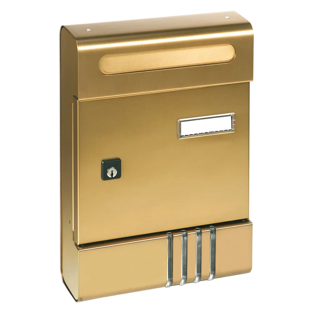 CASSETTA POSTALE SERIE 'SE' verniciato bronzo CASSETTA POSTALE SERIE 'SE' verniciato bronzo