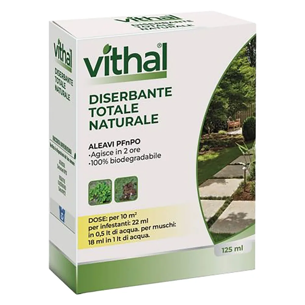 LIQUIDO DISERBANTE TOTALE NATURALE 'ALEAVI' Ml. 100 LIQUIDO DISERBANTE TOTALE NATURALE 'ALEAVI' Ml. 100