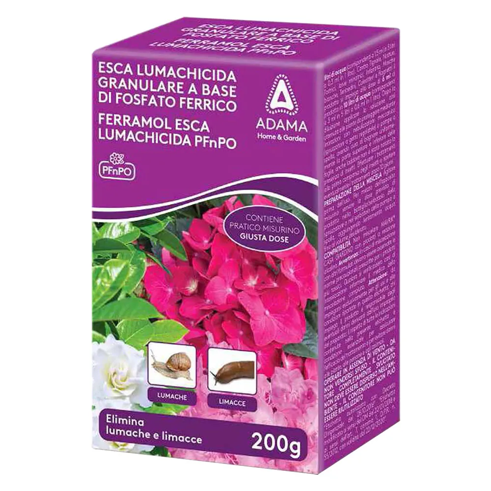 LUMACHICIDA ESCA GRANULARE 'FERRAMOL' gr 200 LUMACHICIDA ESCA GRANULARE 'FERRAMOL' gr 200