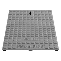 CHIUSINO IN GHISA B125 20 x 20 - Kg 2