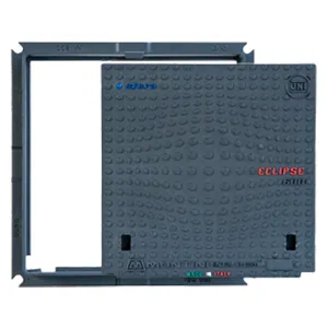 CHIUSINO IN GHISA CLASSE D400 ECLIPSE - 90 x 90 - Kg 95