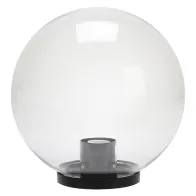 LANTERNA TESTA-PALO 'GLOBO' Ø cm.30 - bianca