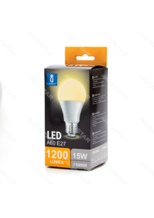 Ampoule LED A5 A60 (15W, E27, 3000K)