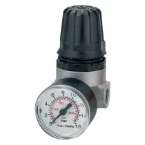 REGOLATORE DI PRESSIONE PER COMPRESSORE '31/A4' 2 vie - att. 1/4 F