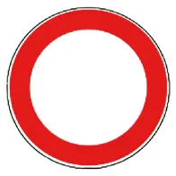 SEGNALE 'DIVIETO DI TRANSITO' fig. 46