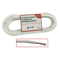 CAVETTO STENDIBIANCHERIA 'BIANCO L' ø 5 x mt 20