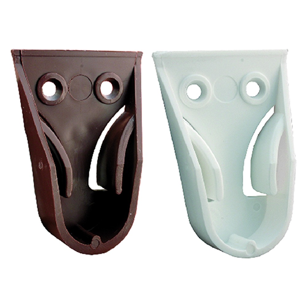 REGGITUBO PER TUBO TONDO mm 18 - pz. 4 bianco REGGITUBO PER TUBO TONDO mm 18 - pz. 4 bianco