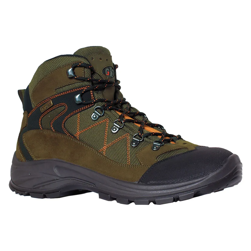SCARPE PER TREKKING ALTE 'EGIPT' N. 39 - verde/arancio SCARPE PER TREKKING ALTE 'EGIPT' N. 39 - verde/arancio