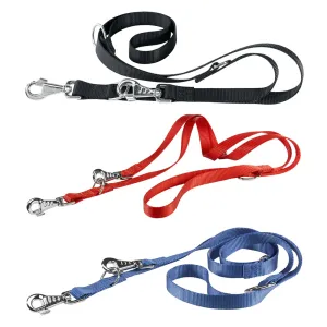 GUINZAGLIO ADDESTRAMENTO PER CANE 'CLUB GA' cm 200  x mm 20 - nero