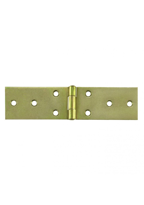 Long tight yellow zinc-plated hinges - Choose your size