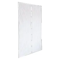 ZANZARIERA IN POLIESTERE CON MAGNETI PER PORTA 'ECCO MAGNET' cm 120 x 160 - col. bianco