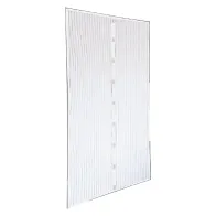 ZANZARIERA IN POLIESTERE CON MAGNETI PER PORTA 'ECCO MAGNET' cm 120 x 160 - col. nero