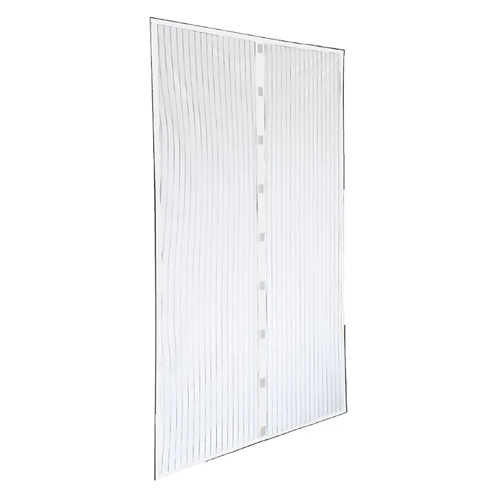 ZANZARIERA IN POLIESTERE CON MAGNETI PER PORTA 'ECCO MAGNET' cm 120 x 160 - col. nero ZANZARIERA IN POLIESTERE CON MAGNETI PER PORTA 'ECCO MAGNET' cm 120 x 160 - col. nero