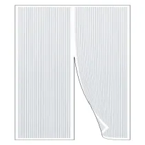 ZANZARIERA IN POLIESTERE CON MAGNETI 'ECCO MAGNET PROMO' cm 100 x 220 - bianca