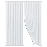 ZANZARIERA IN POLIESTERE CON MAGNETI 'ECCO MAGNET PROMO' cm 100 x 220 - bianca