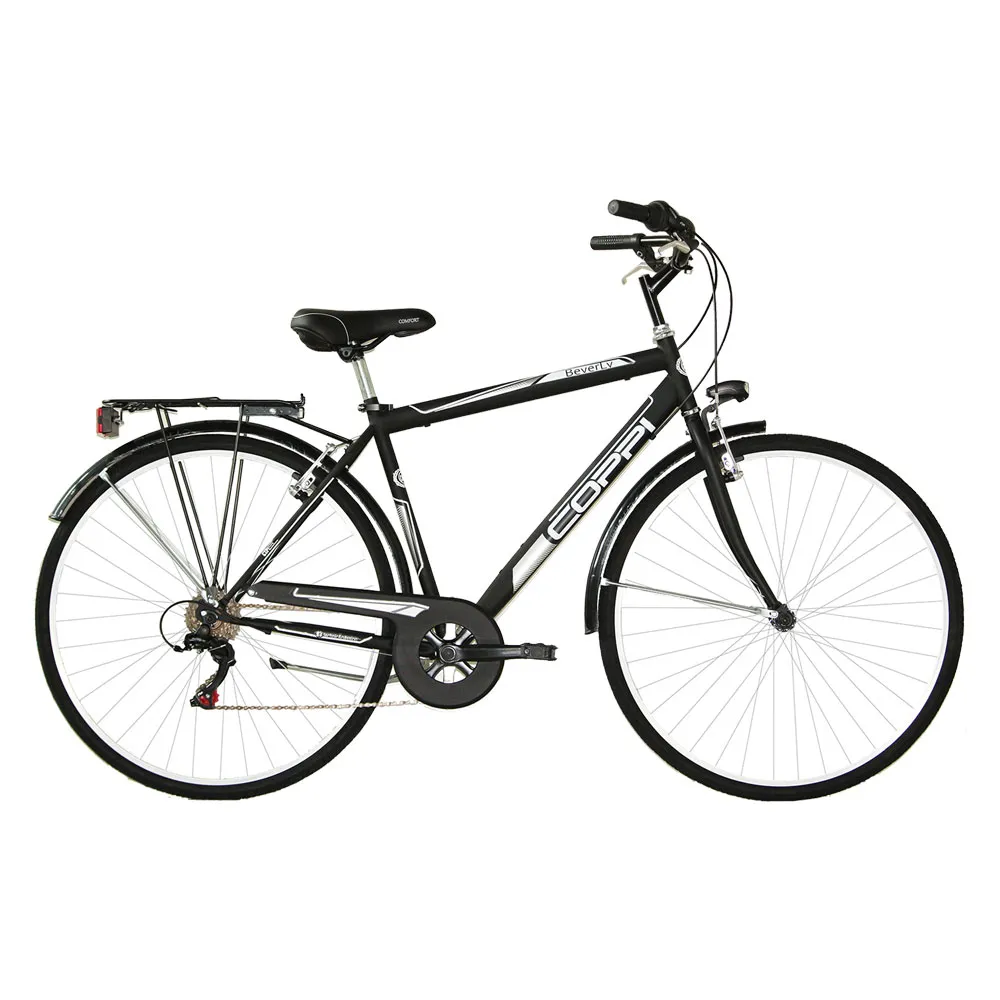 BICICLETTA UOMO 'TREKKING' COPPI 28 - nera