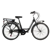 BICICLETTA ELETTRICA 'RIVIERA' COPPI 250 W - ruote da 26 - nera