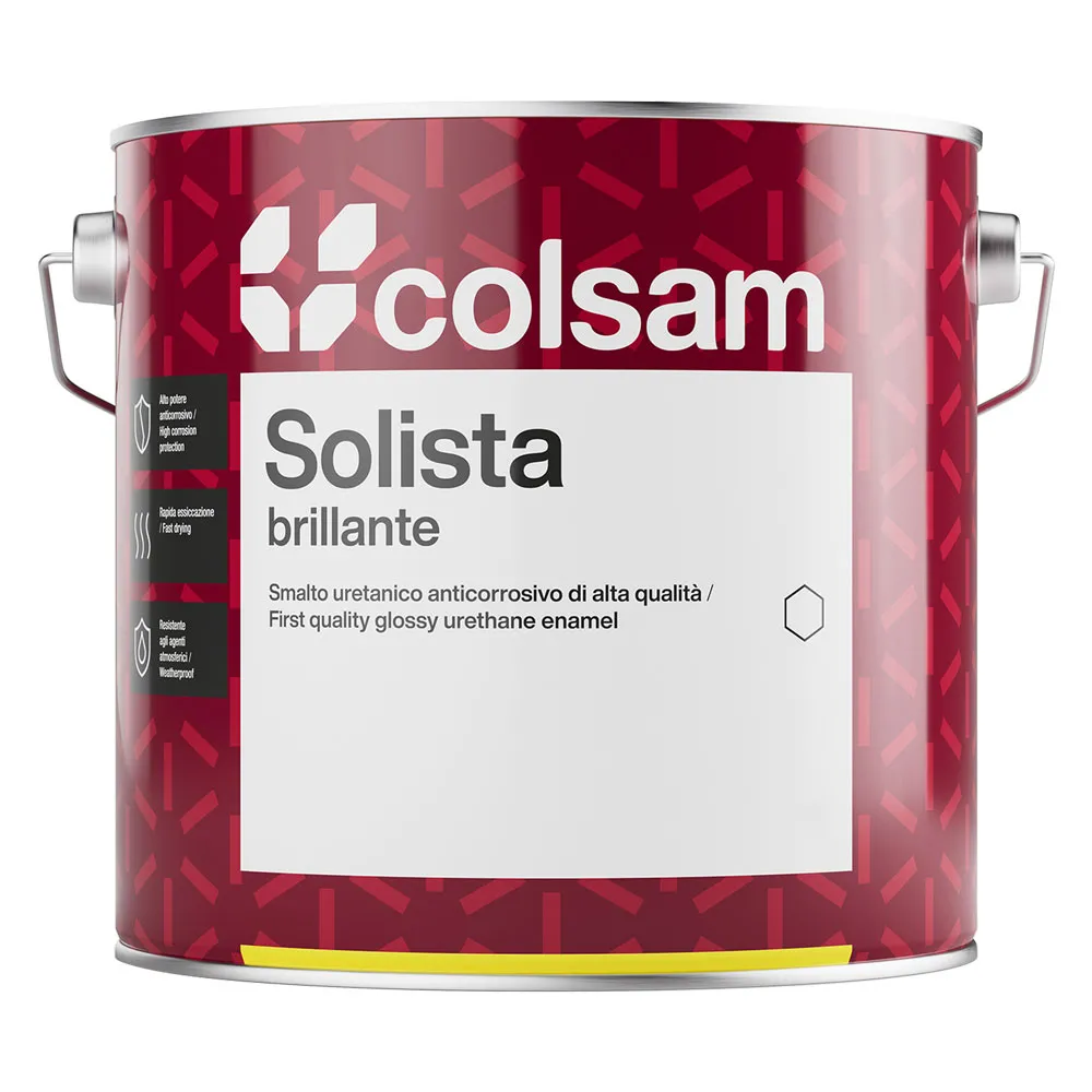 SMALTO SINTETICO BRILLANTE 'SOLISTA' Lt. 0