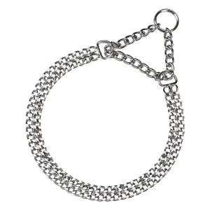 COLLARE PER CANE SEMI STRANGOLO 'CHROME' 'CSS5624'- cm 48 / 56
