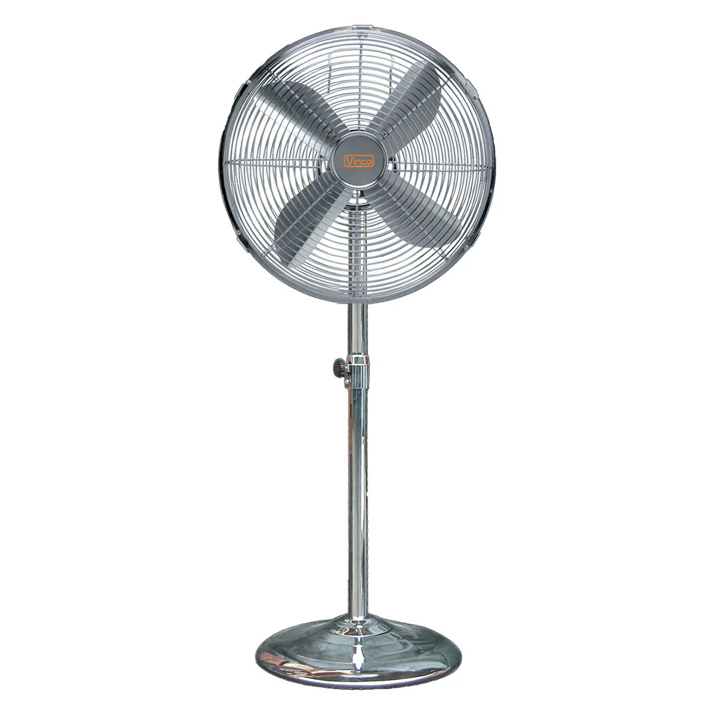 VENTILATORE DA PAVIMENTO 'CHROME' 50 W - Ø 40 cm / altezza massima 130 cm VENTILATORE DA PAVIMENTO 'CHROME' 50 W - Ø 40 cm / altezza massima 130 cm