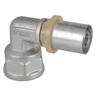 RACCORDO A PRESSARE CURVO 'ART. 405' 26 x 3/4 - femmina