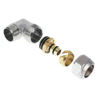 RACCORDO A STRINGERE CURVO 'ART. 534 / 544' 'art.534' - 16 x 1/2 - maschio