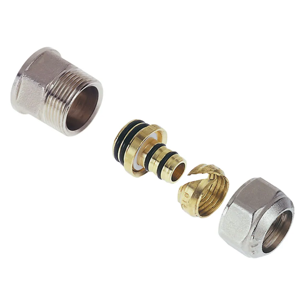RACCORDO A STRINGERE DIRITTO 'ART. 532 / 542' 'art.532' - 16 x 1/2 - femmina RACCORDO A STRINGERE DIRITTO 'ART. 532 / 542' 'art.532' - 16 x 1/2 - femmina