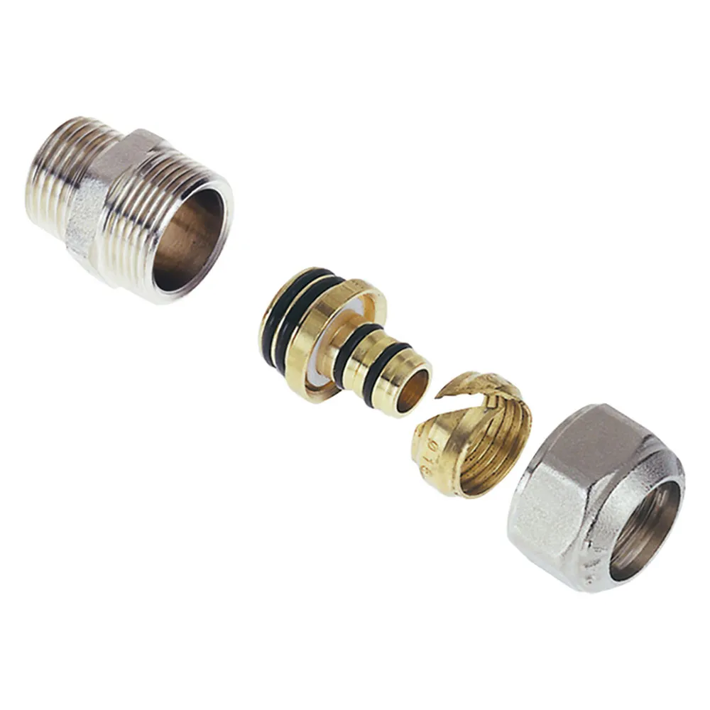 RACCORDO A STRINGERE DIRITTO 'ART. 531 / 541 / 591' 'art.531' - 16 x 3/4 - maschio