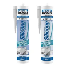 SILICONE ACETICO PER SANITARI  trasparente ml 280