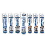 SILICONE NEUTRO 'CONSTRUCTION'  testa di moro (RAL 8017) ml 300