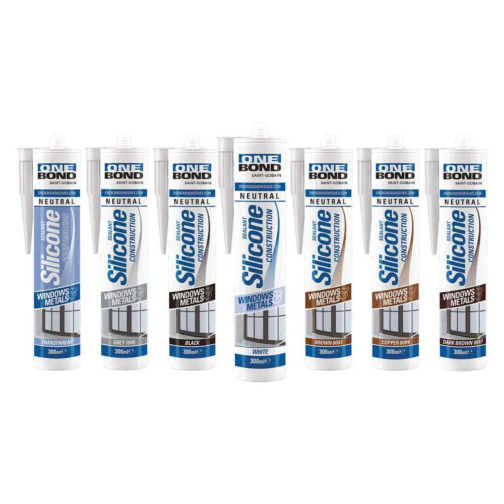 SILICONE NEUTRO 'CONSTRUCTION' testa di moro (RAL 8017) ml 300 SILICONE NEUTRO 'CONSTRUCTION' testa di moro (RAL 8017) ml 300